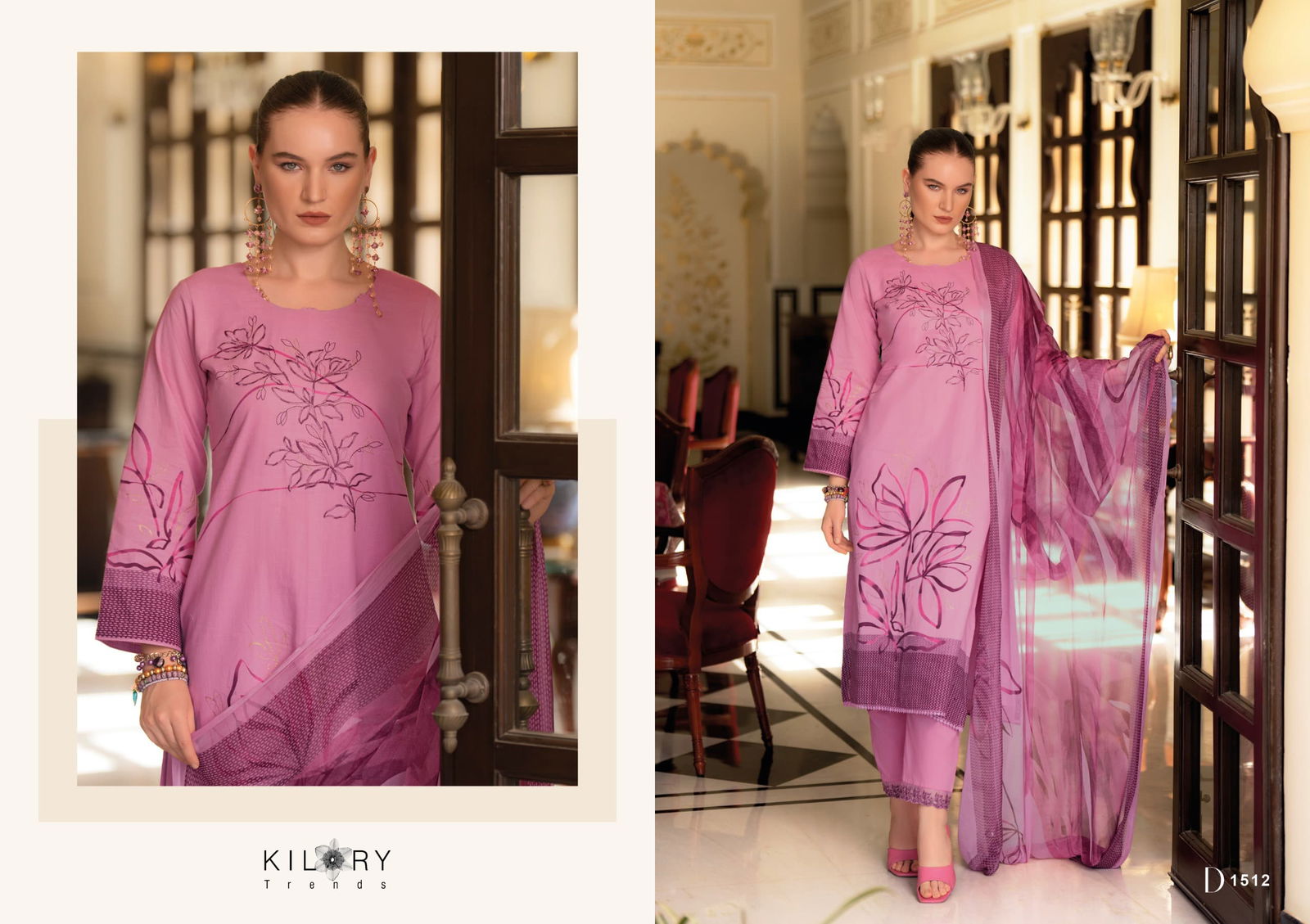 Zareena By Kilory Pure Cotton Printed Salwar Kameez Orders In India